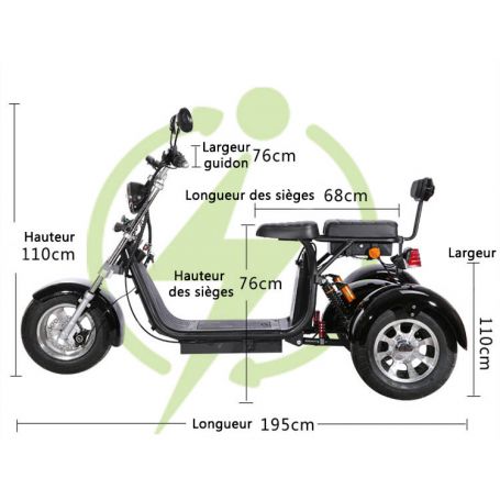 Acheter Scooter électrique adulte, scooter E longue portée de 45